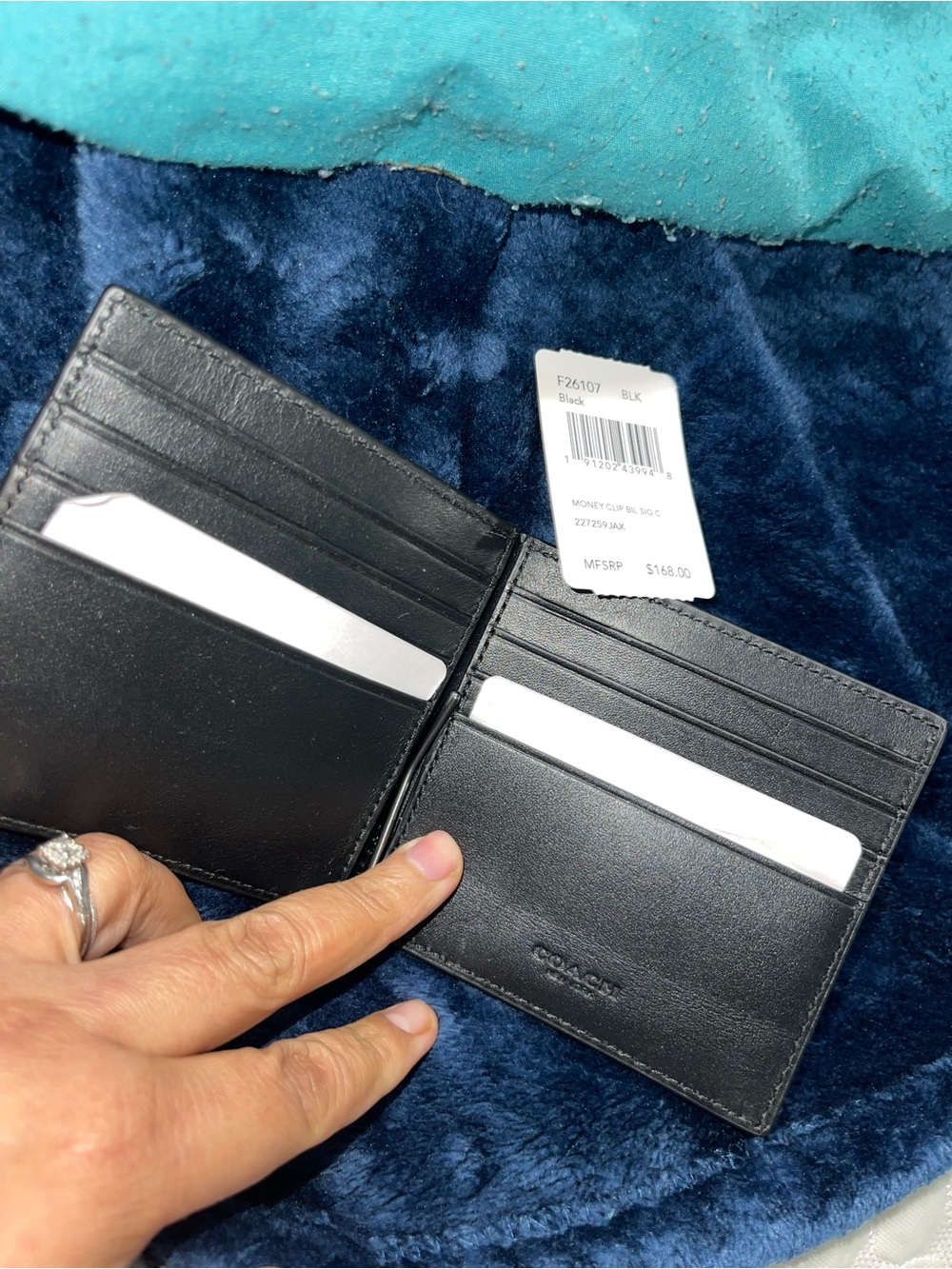 Black wallet